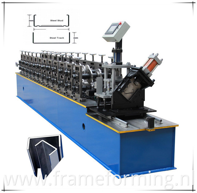 Stud And Truss Profile Roll Forming Machine Light Gauge Steel Framing Machine